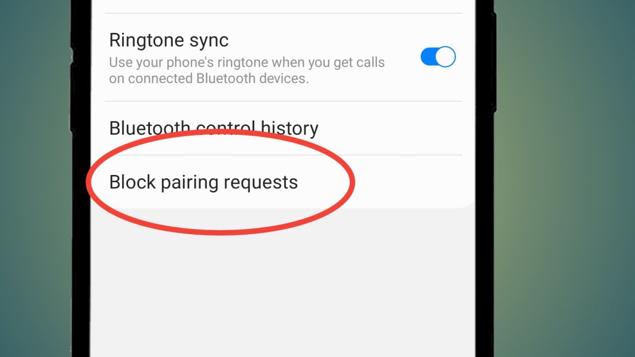 Samsung Bluetooth Block List | Bluetooth Block List Kaise Nikale - YouTube