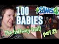 HALFWAY THROUGH 100 BABIES in The Sims 4 | Part 29