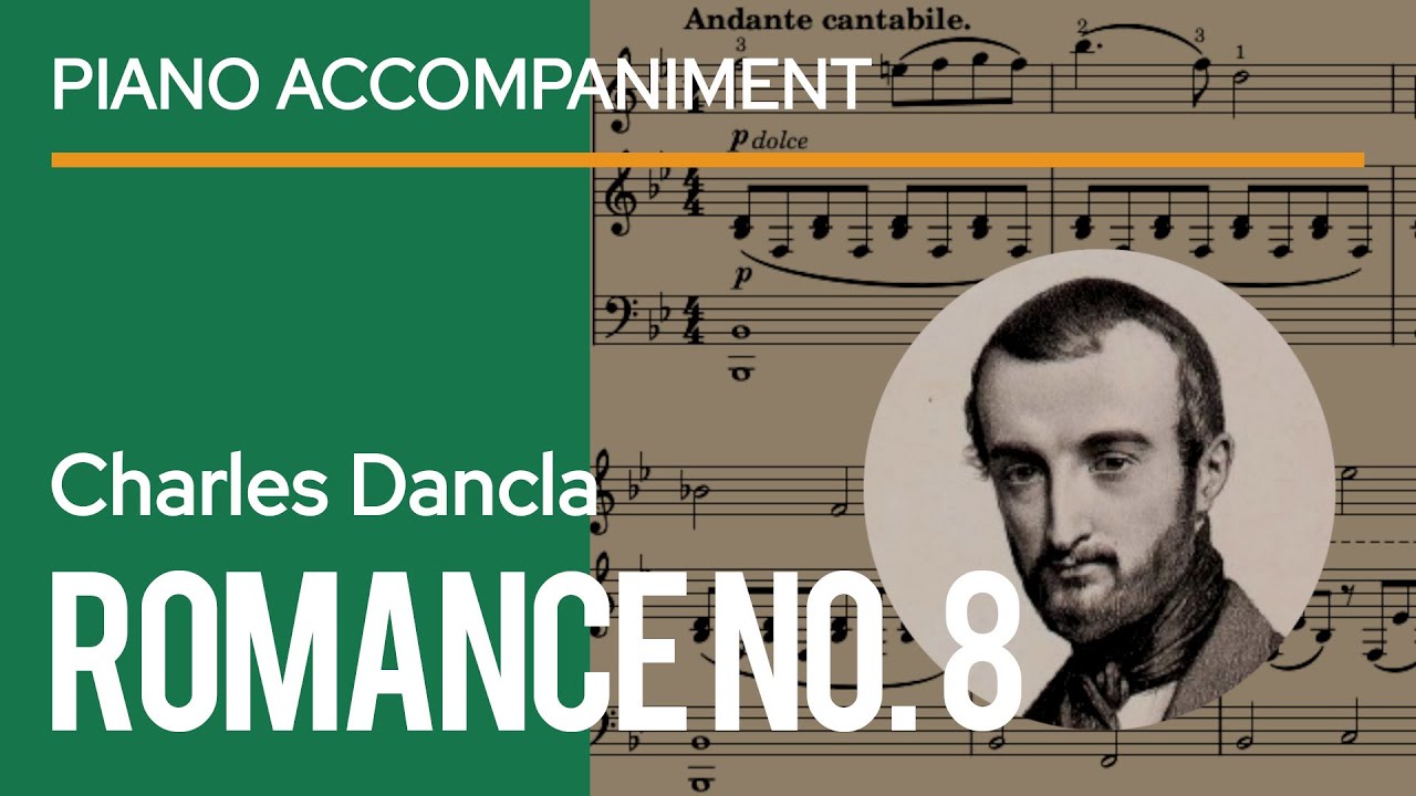 C. Dancla - Romance no. 8 Op. 123 | violin sheet music | play along | ABRSM Grade 4 B:2