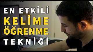 İngilizce Kelime Ezberleme - En Etkili Yöntem - Başarılı Insanların Kullandığı Teknik