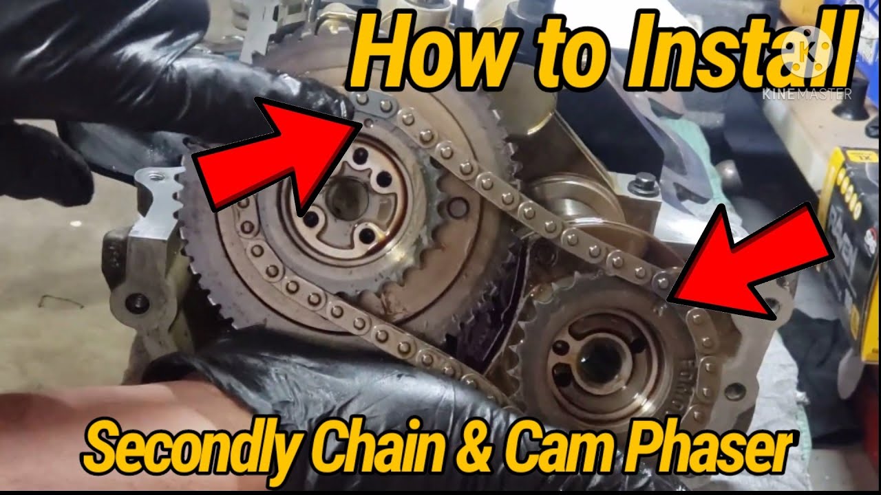 Ford 3.7L or 3.5L Engine How to use special Tool for Secondary Chain ...