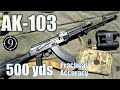 AK103 Iron Sights to 500yds: Practical Accuracy (Saiga 7.62 base rifle)