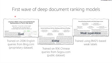 CIIR Talk Series - 3/12/2021: Bhaskar Mitra - Neural Information Retrieval: In search of ...