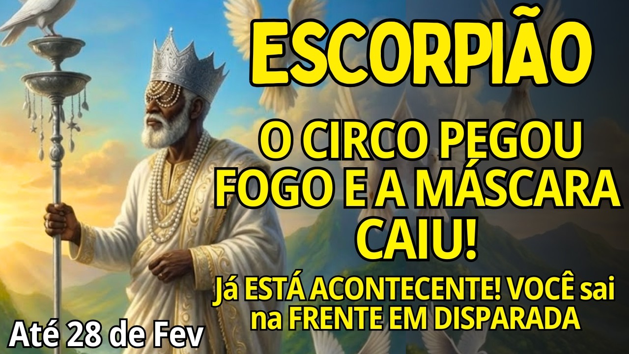 ESCORPIÃO ♏ESSE HOMEM É PI0R QUE VOCÊ IMAGEM! DE ARREPIAR!😱 NINGUÉM MEXE CONTIGO E SAI ILESO👀 E mais