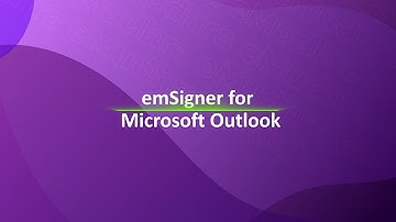 emSigner for Microsoft Outlook