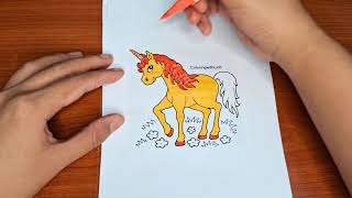 Unicorn Marker Magic Episode 11 Tropical Blaze Unicorn