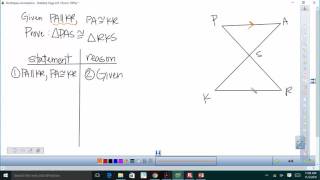 Congruent Triangles Parallel  Perpendicular Proofs