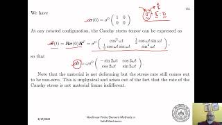 Restrictions on constitutive models