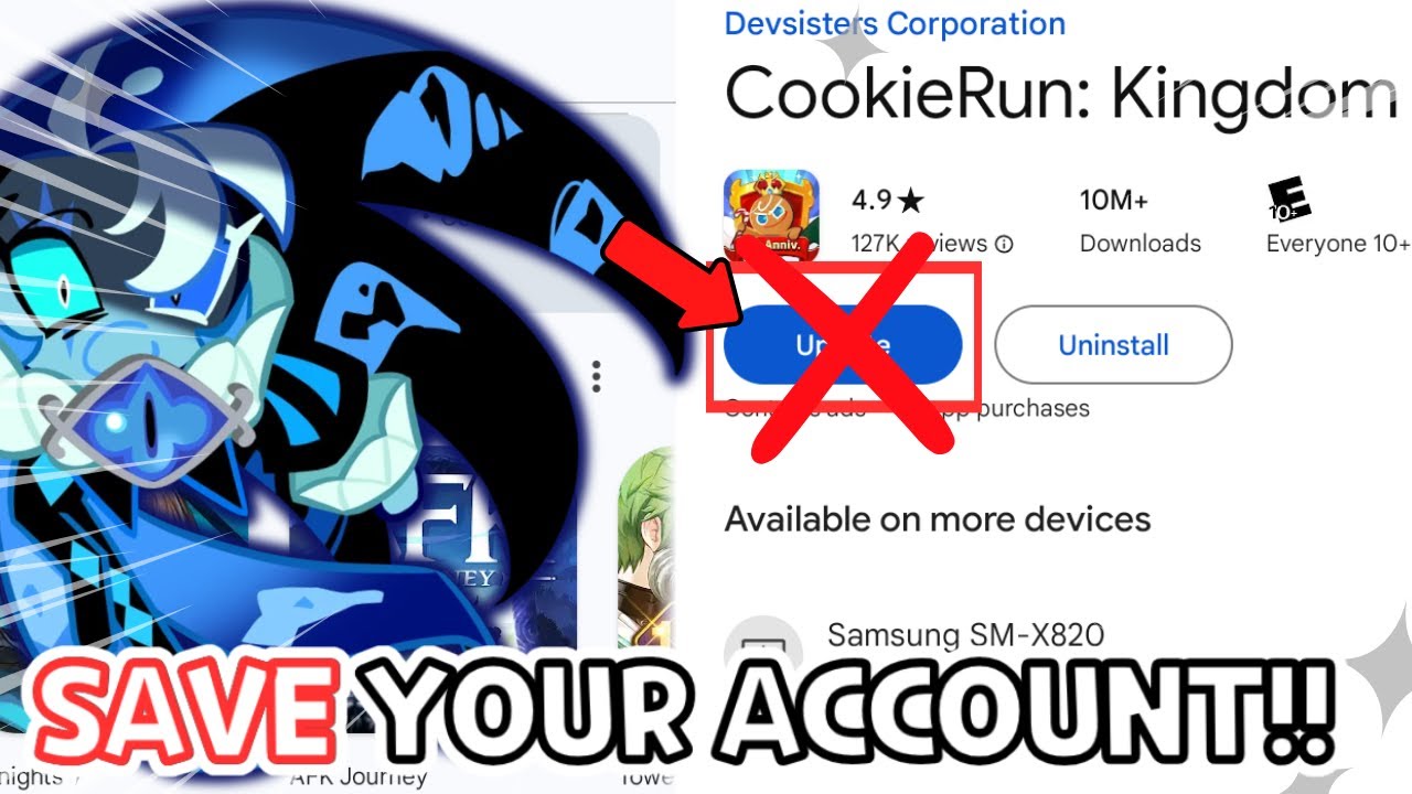 Urgent WARNING About Cookie Run Kingdom Account Deletion Bug! - YouTube