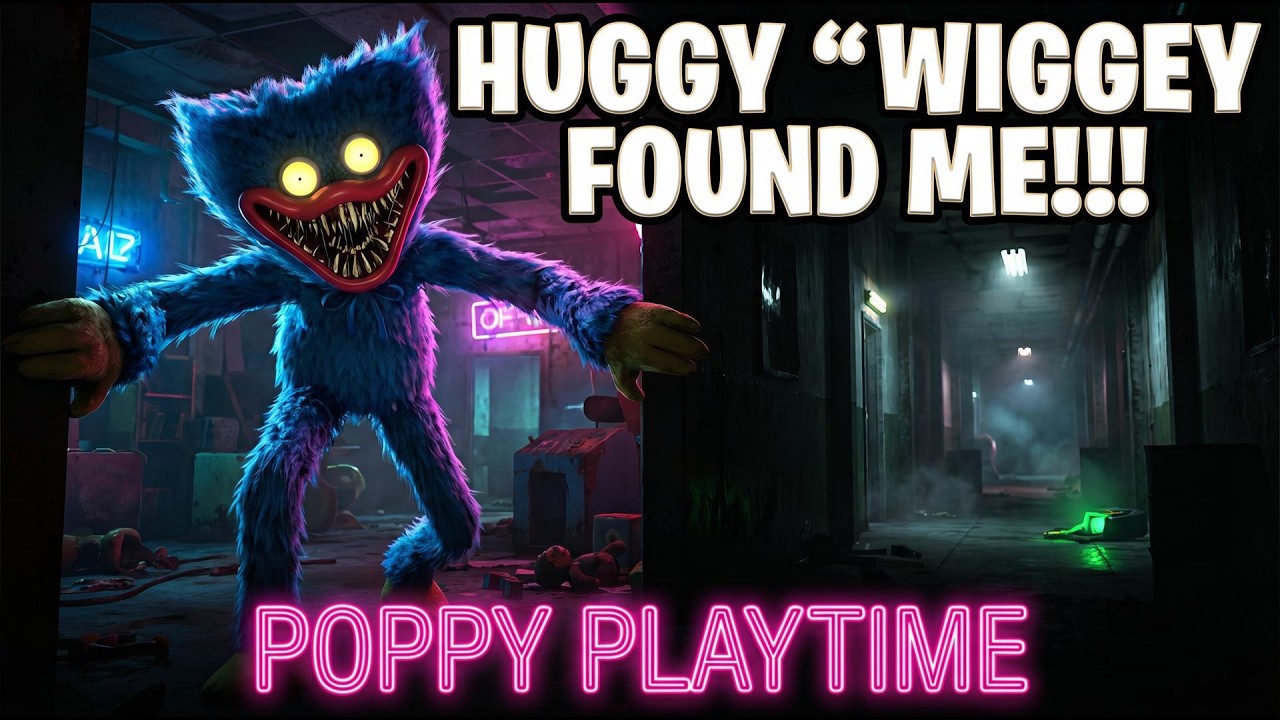 THIS TOY FACTORY IS SO SCARY !!😨😨(Poppy Playtime)😱