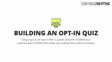 How to build an opt-in quiz to grow your list