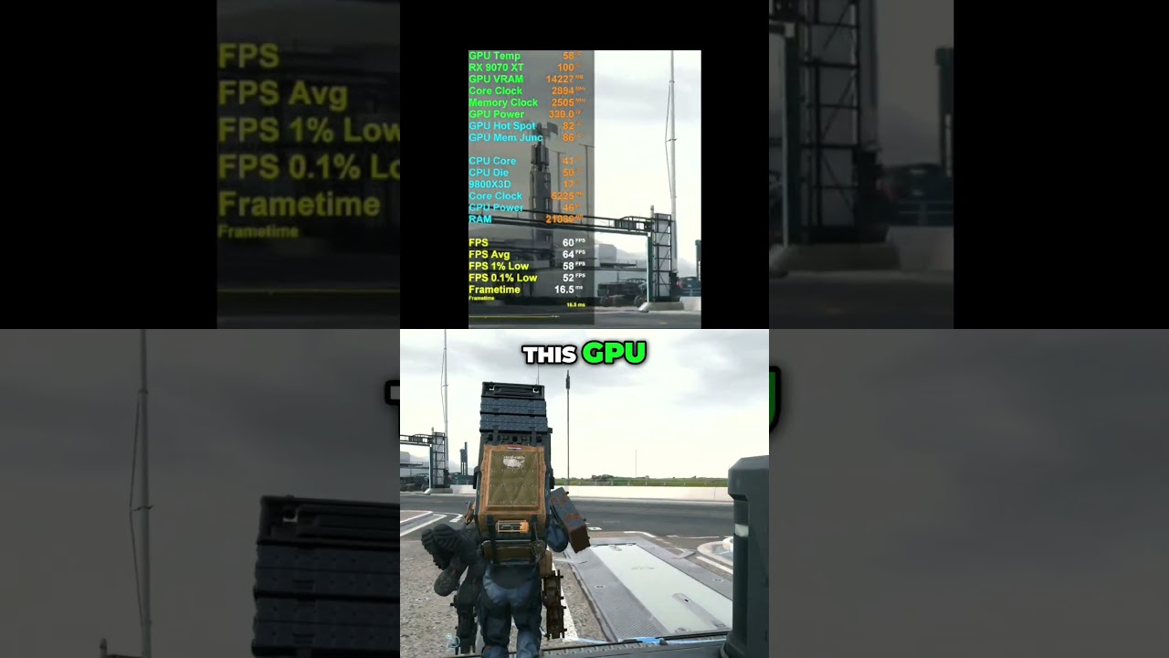 RX 9070 XT at 8K is INSANE in Death Stranding!