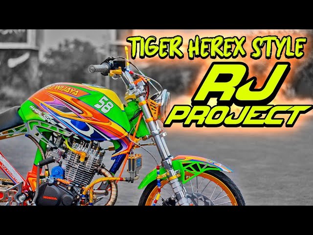 Tiger Herex Style Full Modif Contest Review Tiger Herex Style Ngawi Youtube