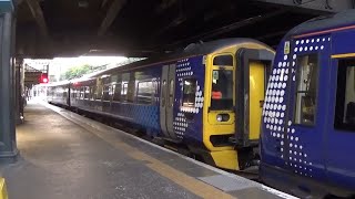 ONBOARD ScotRail Class 158 - Inverkeithing to Edinburgh