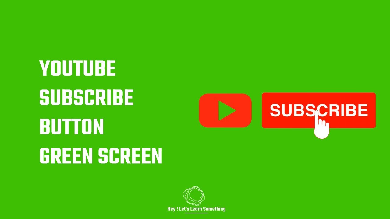YouTube subscribe button green screen | Free animated subscribe button | No copyright 2022