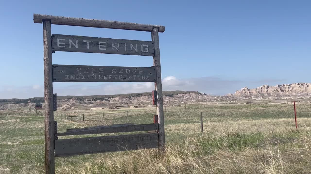 Entering the Pine Ridge Reservation YouTube