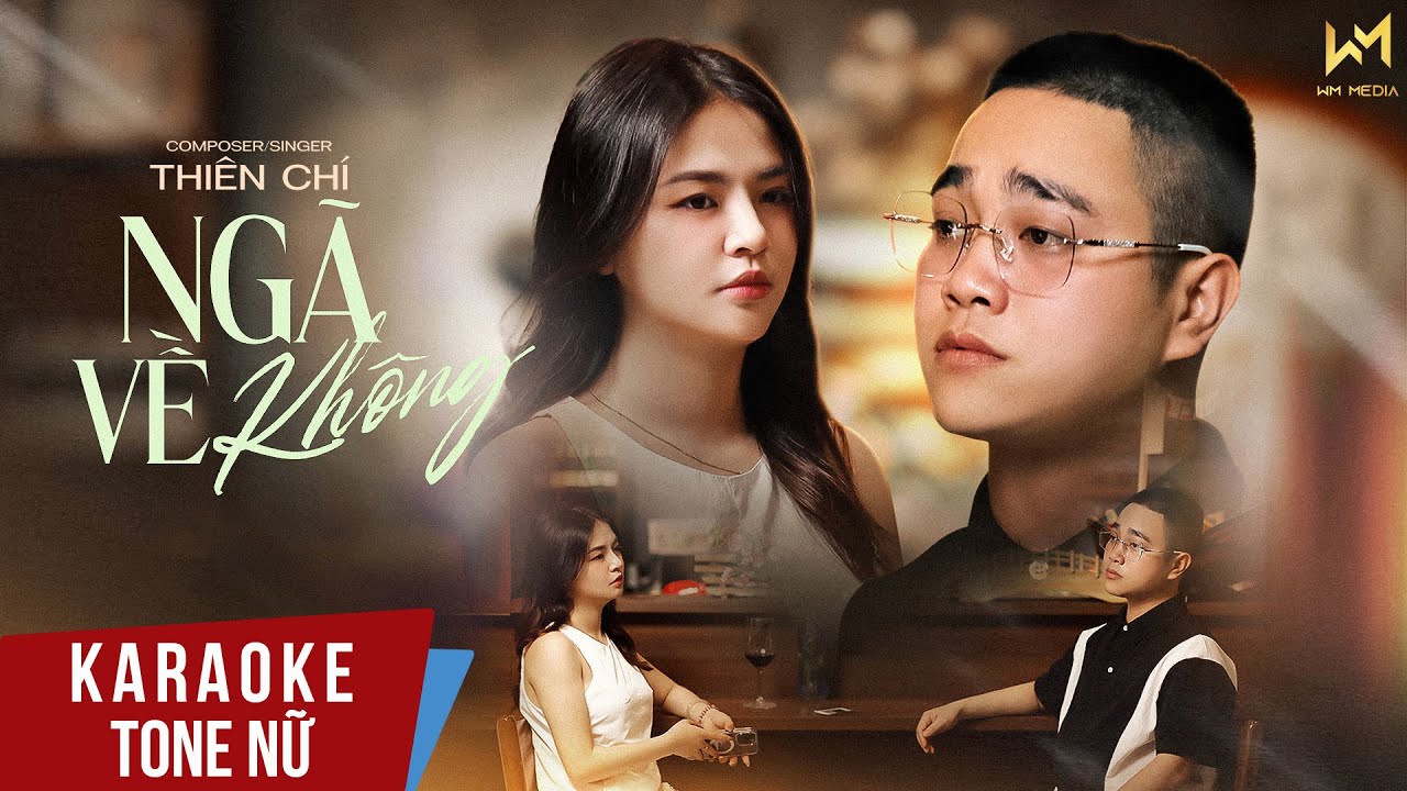 KARAOKE TONE NỮ | NGÃ VỀ KHÔNG - THIÊN CHÍ | Giữa Chốn Đông Người Sao Anh Lại Chẳng Vui ...