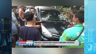 KOMPLOTAN PECAH KACA MOBIL DITANGKAP DAN DIKEBIRI WARGA
