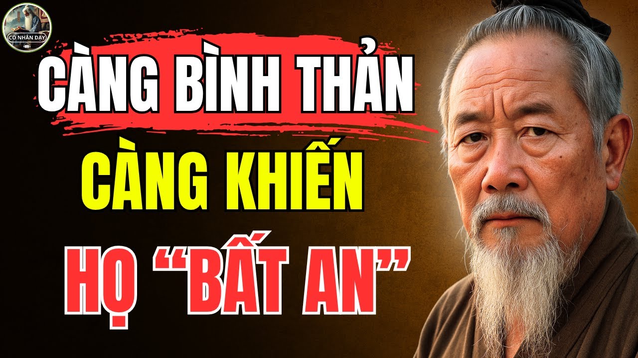 Cổ Nhân Dạy – Học cách BÌNH THẢN khi bị NGƯỜI THÂN âm thầm PHẢN BỘI | Triết Lý Sống