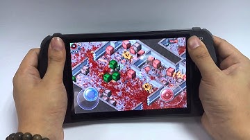 JXD S7800B Console Review-Alien Shooter 1 Walkthrough Mission 6