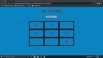 Create A Website Tic Tac Toe game using HTML, CSS, and JavaScript! - Part 1