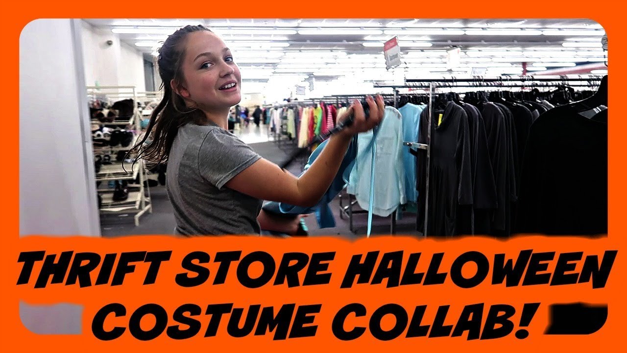 Thrift Store Halloween Costume Challenge! - DISNEY Princess Themed!