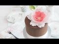 Tarta de ganache con bordes perfectos - Receta - María Lunarillos | tienda & blog