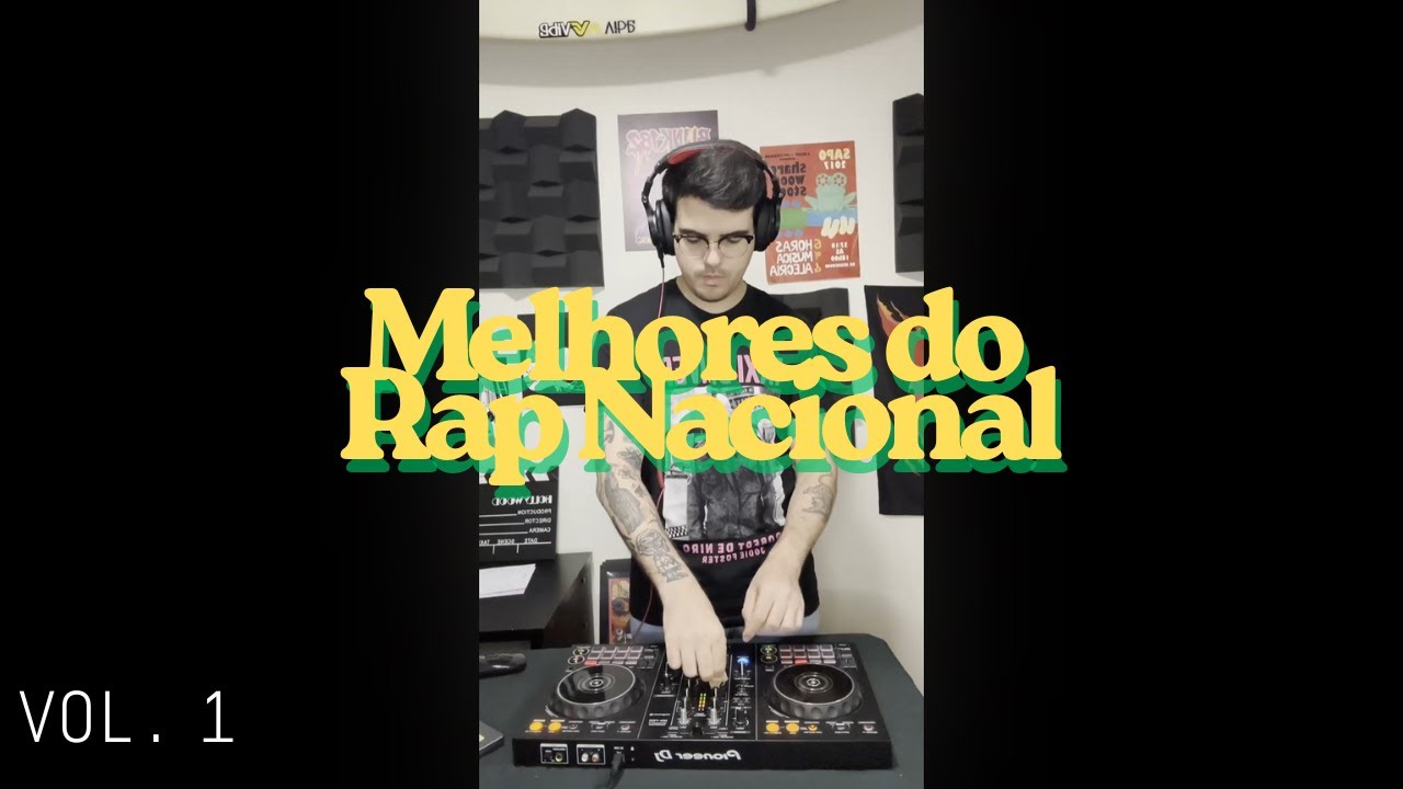 As Melhores do Rap Nacional Vol. 1 | DJ Set (Hip Hop BR Classics)