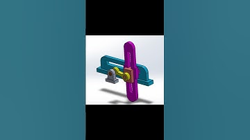 Slider crank mechanism | Animation in solidworks | Solidworks 2023 | Cad Creation