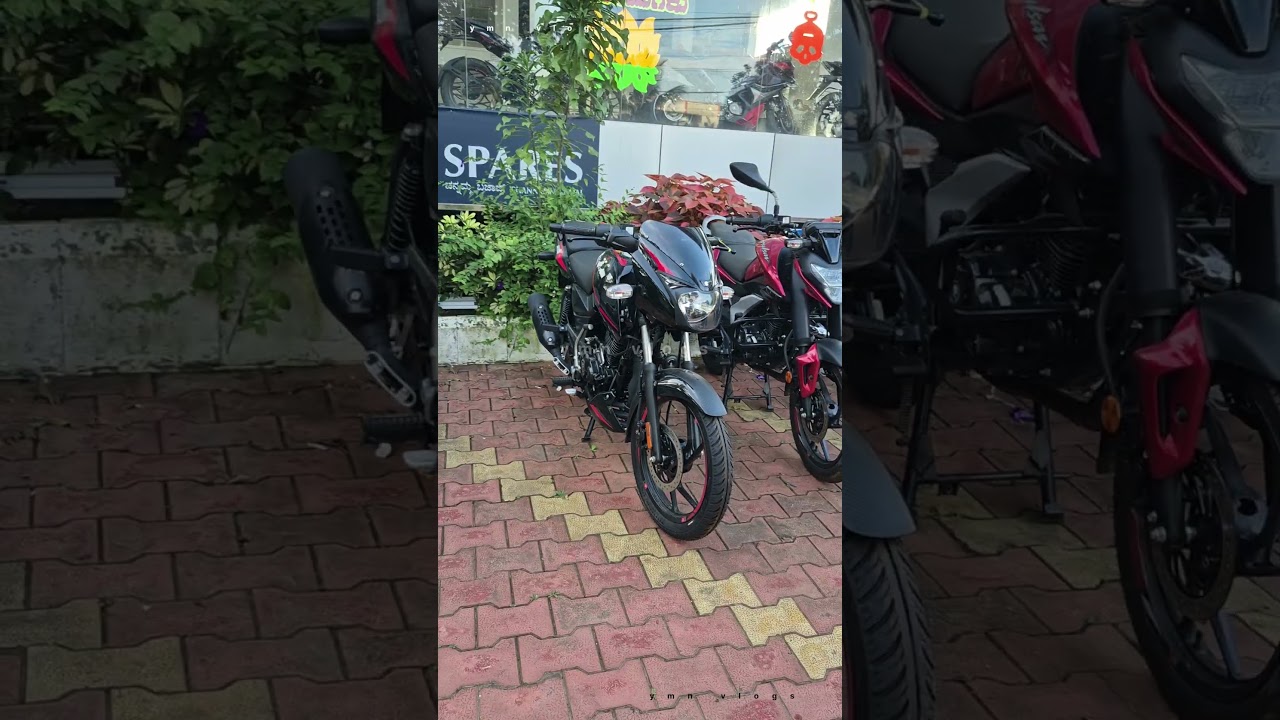 brand new bajaj pulsar 125 red color 🤍 🤍 bike 