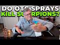 The "Spray and Pray" Mistake: DIY vs. Professional Scorpion Control