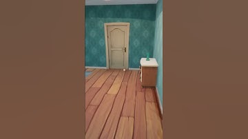 Hello Neighbor alpha 1.5 my first project  #helloneighbor #old #shorts #unrealengine #remake