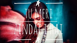 Tu Meri Zindagi Hai Rahul Jain Unplugged Cover Aashiqui Lyrics Video V4S Lyrics