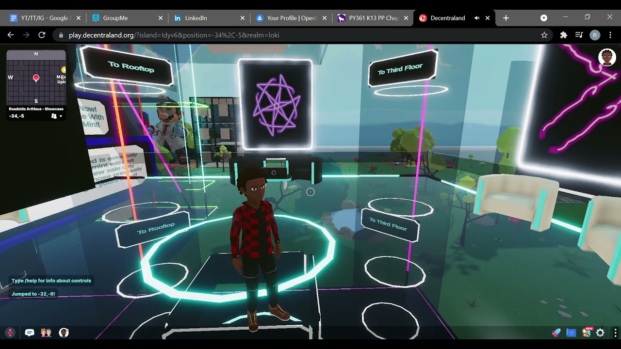 Decentraland Gameplay | Exploring the Metaverse