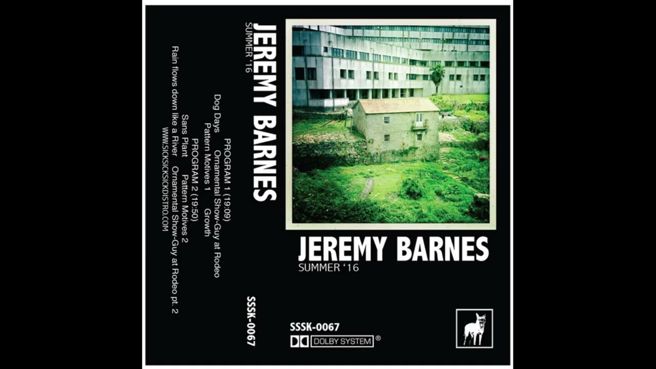 Watch Jeremy Barnes – Summer '16 (2016) on YouTube Watch Jeremy Barnes – Summer '16 (2016) on YouTube