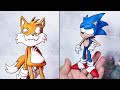 [FNF] Making Secret History of Sonic &amp; Tails Sculptures Timelapse - Friday Night Funkin&#39; Mod