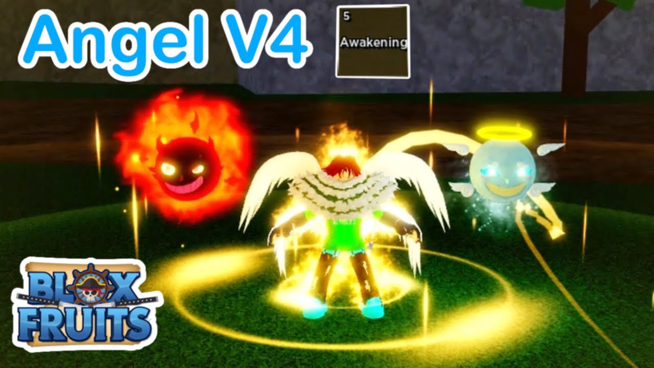 How to Awaken Angel V4 In Blox Fruits Full Guide - Angel V4 Race Awakening Blox  Fruit 