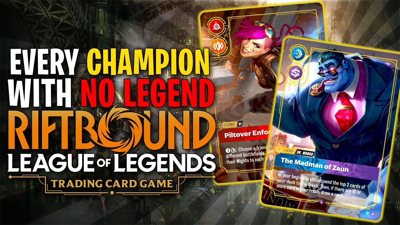 What If Mundo Had A Legend? Riftbound League Of Legends TCG - YouTube