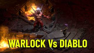Killing Diablo (boss) with Warlock (Normal) | Diablo 2 Resurrected