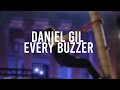 Every Daniel Gil Buzzer - American Ninja Warrior