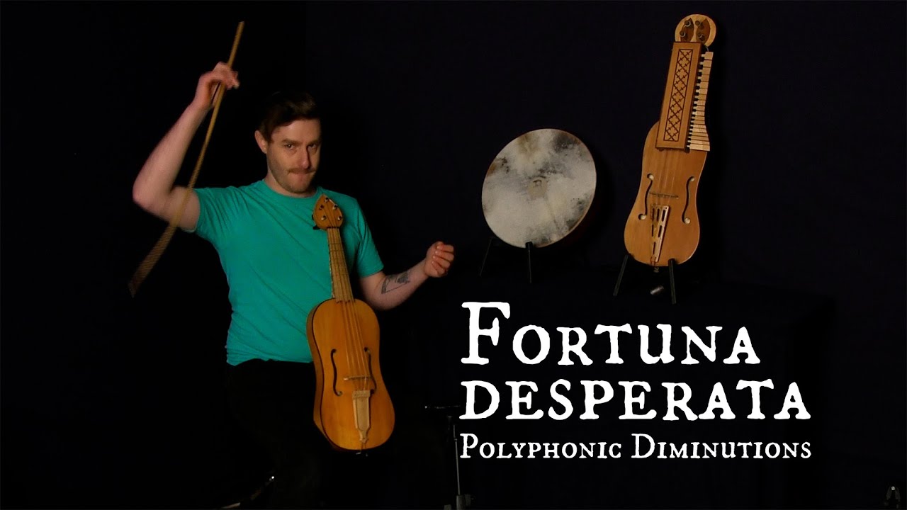Polyphonic Diminutions on Fortuna desperata - YouTube