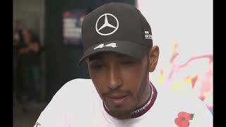 Lewis Hamilton Post Race interview Brazilian GP 22
