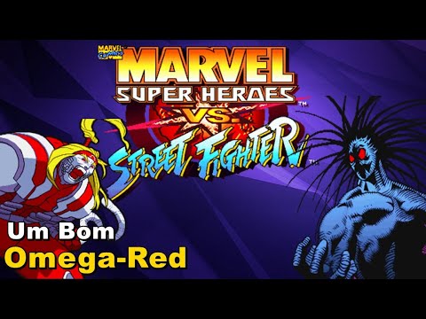 Um Grande Omega - Marvel Super Heroes vs Street Fighter.
