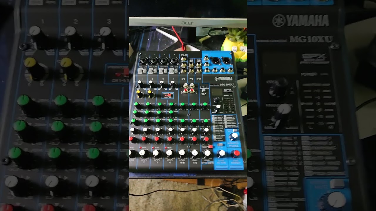 reaction to new mixer Yamaha