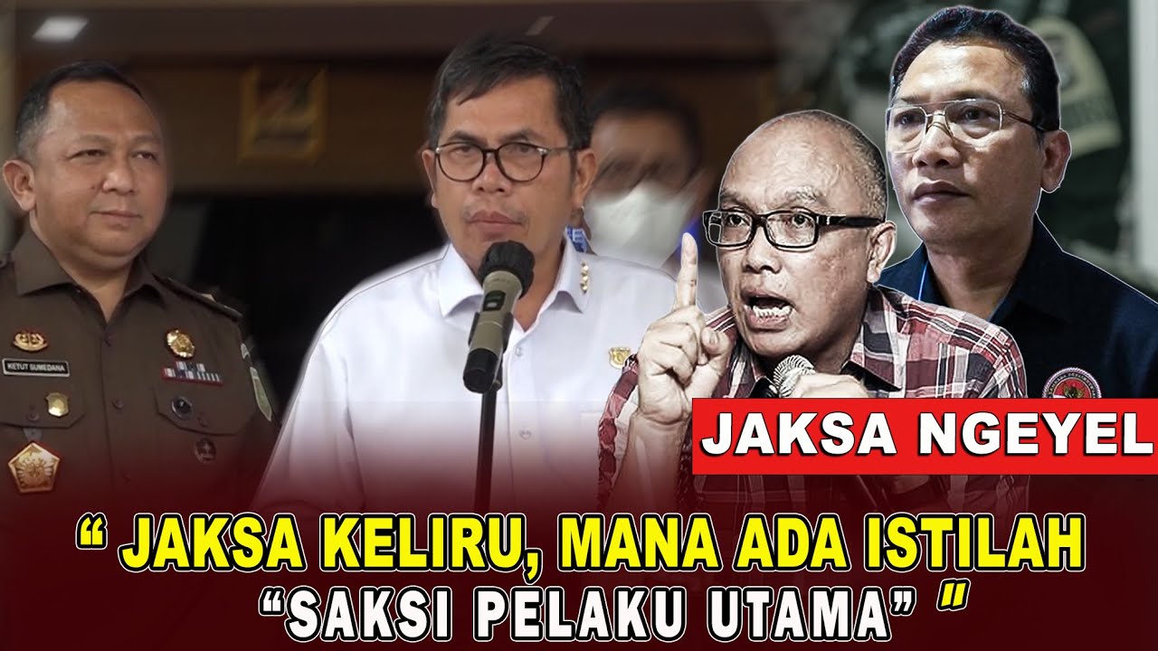 PAKAR HUKUM, ASEP IWAN DAN LPSK BERIKAN PEMAHAMAN UNTUK JAKSA TENTANG ...