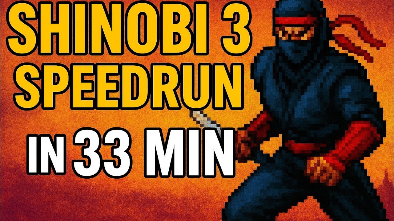Shinobi 3 speedrun in 33 min . ( NO CHEATS ) 