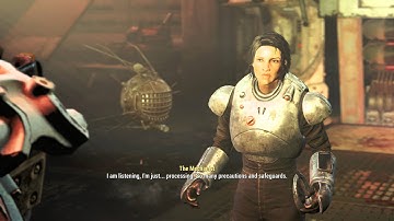 Fallout 4 Automatron - Restoring Order: The Mechanist Revealed to Be Isabel Cruz Dialogue Sequence