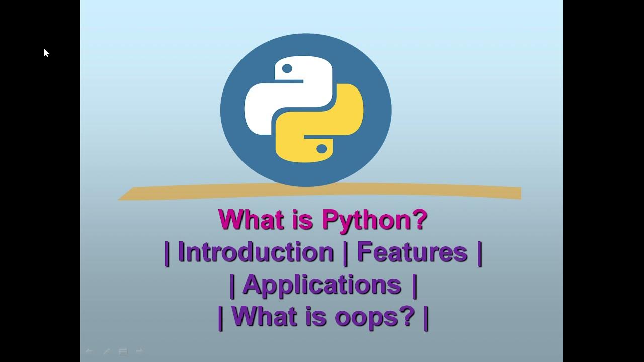 Python Tutorial - Python for Beginners | Introduction | Features of ...