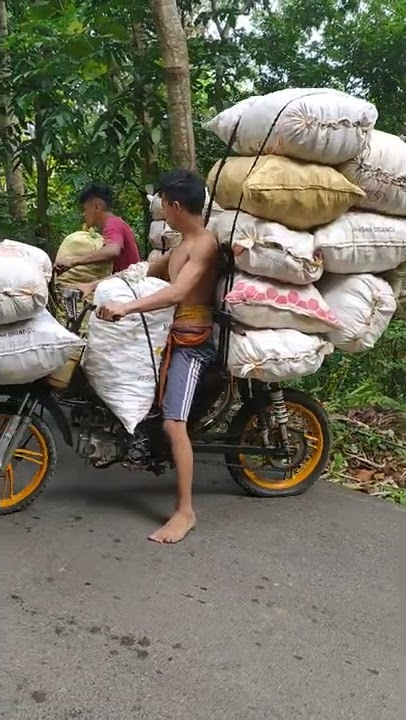 Mesin kuat Ojek jagung lagi