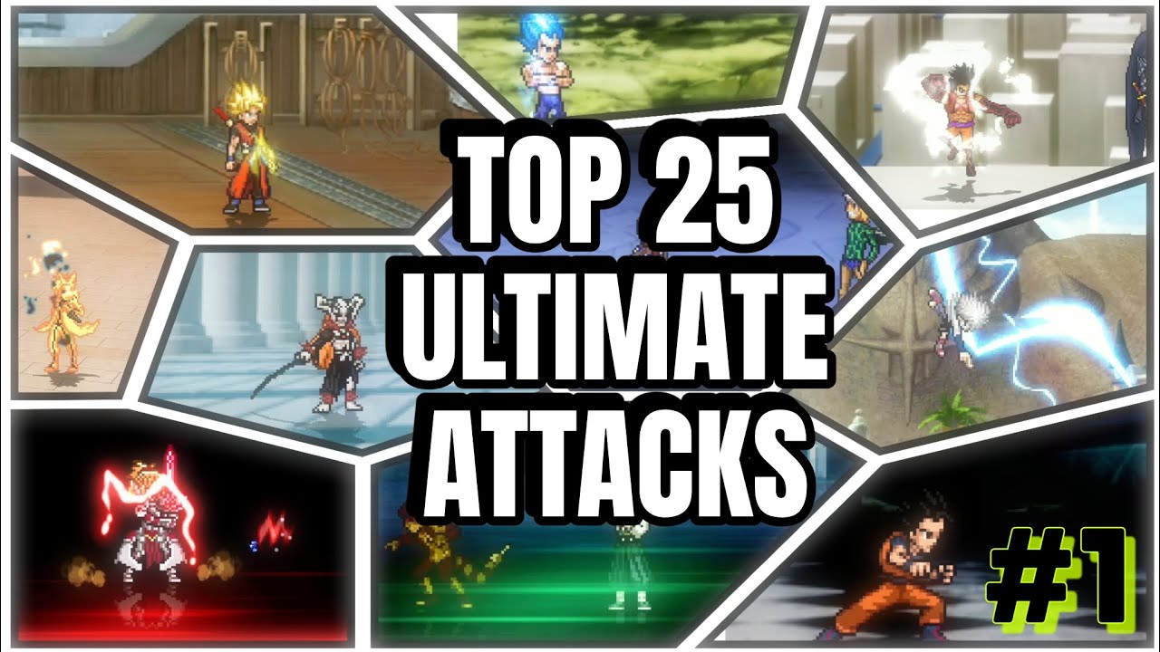Ultimate Spring Attack TOP 25 JUMP FORCE MUGEN ULTIMATE ATTACKS - PART 1 - YouTube